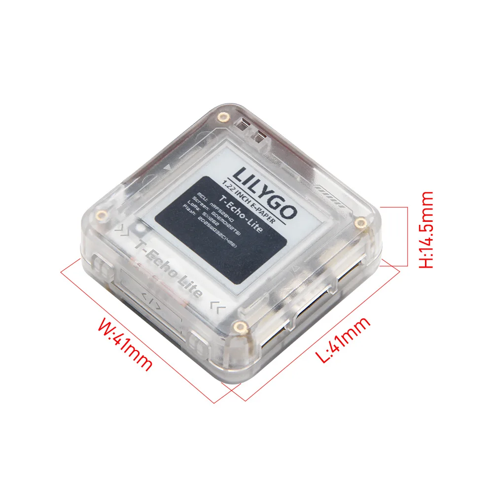® T-Echo Lite NRF52840 LoRa E-Paper Display Ultra-Low Power Module Meshtastic-Co