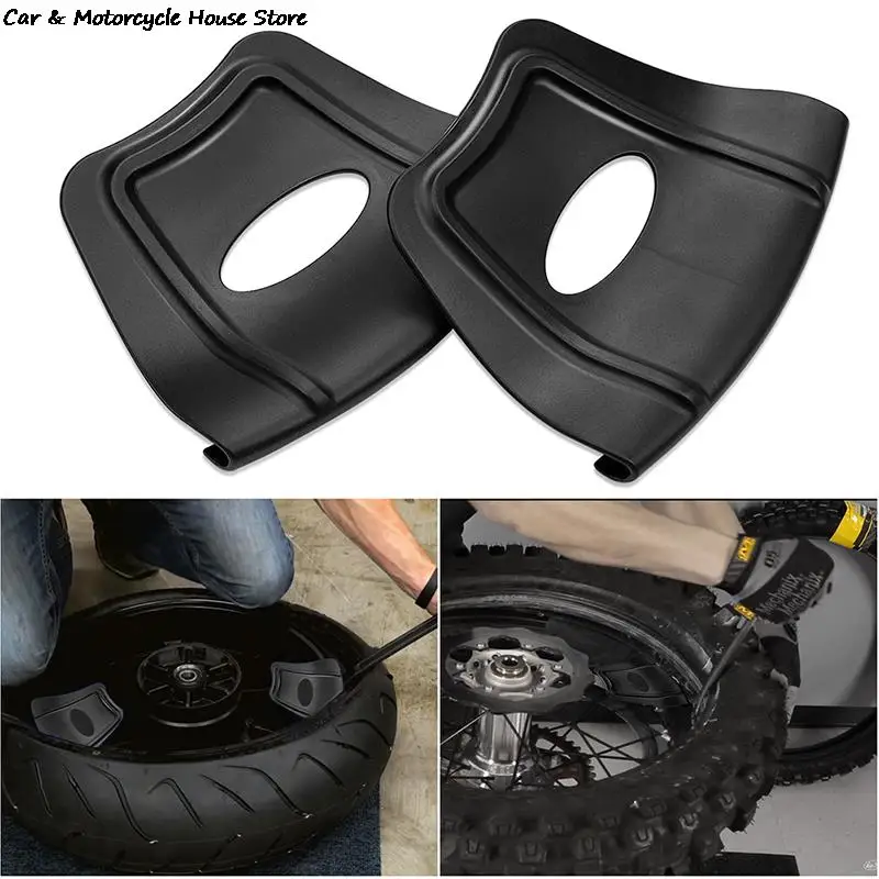 

For ATV Quad Motorcycle Tyre Tire Installation Rim Protectors Rim Shields Guards, Wheel and Tire Repair Tool