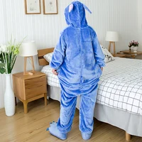 Kigurumi Stitch Cartoon Pajamas Onesies For Adults Women Men Animal Pyjamas Jumpsuits Christmas Halloween Cosplay Party Costumes 6