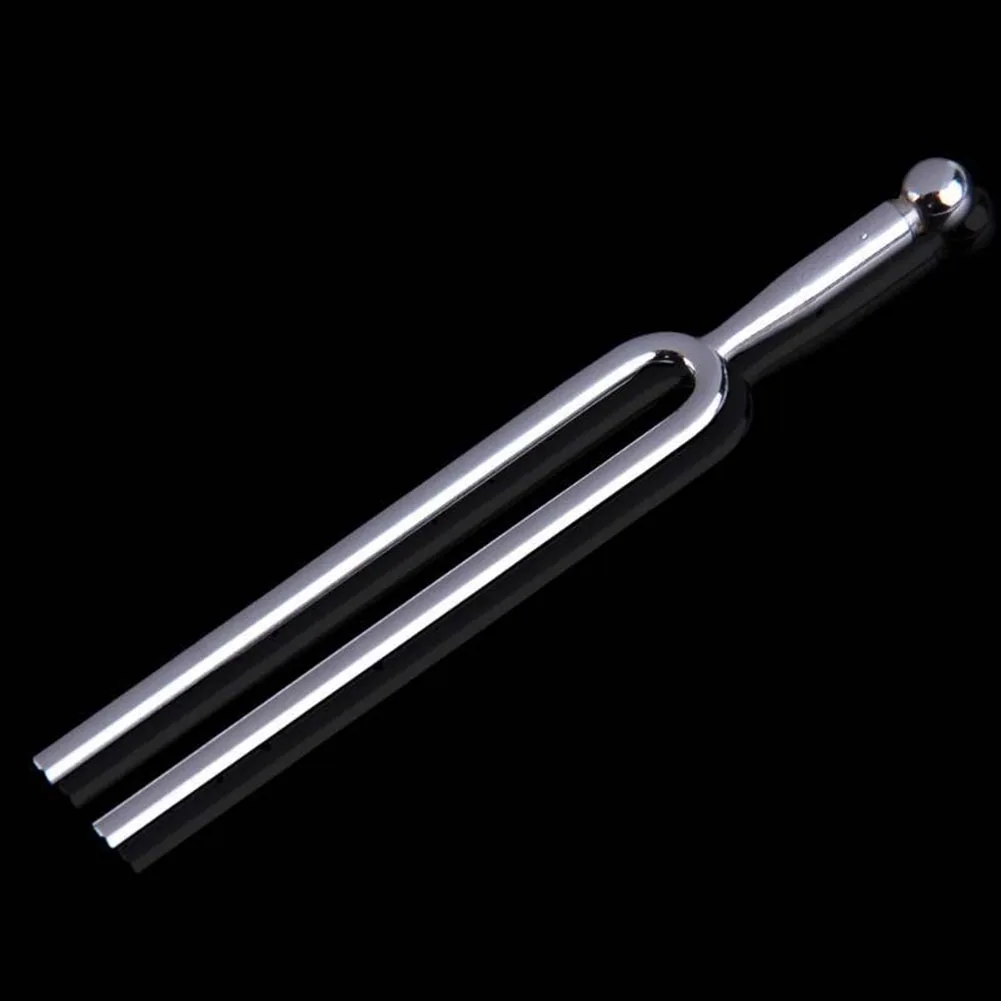 New Practical Violin Tuning Fork A440Hz Black/Silver For Healing Kit Multifunctional Sensory Set W/Cleaning Cloth