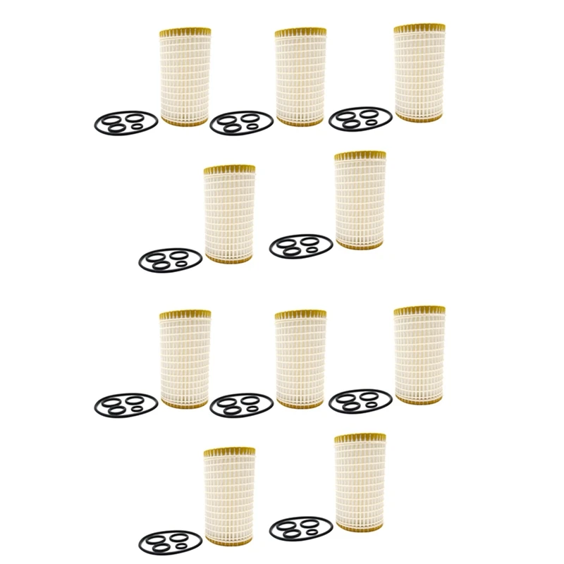 

10Pcs Oil Filter Filter Elements For Mercedes Benz CLK430 CLK500 CLS55 CLS500 E320 E350 E430 Parts 0001802609 0001803109