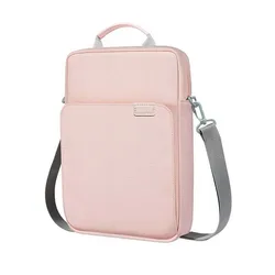 Cubot Tab KingKong S Multifunctional Waterproof Tablet Carrying Sleeve with Strap and Handle for 10.1inch tablet (Light Pink)