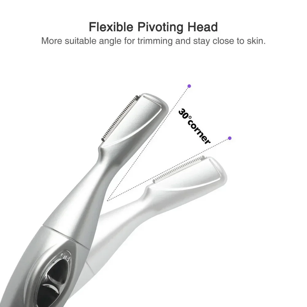 Eyebrow Trimmer Electric Facial Hair Remover for Women's Eyebrows