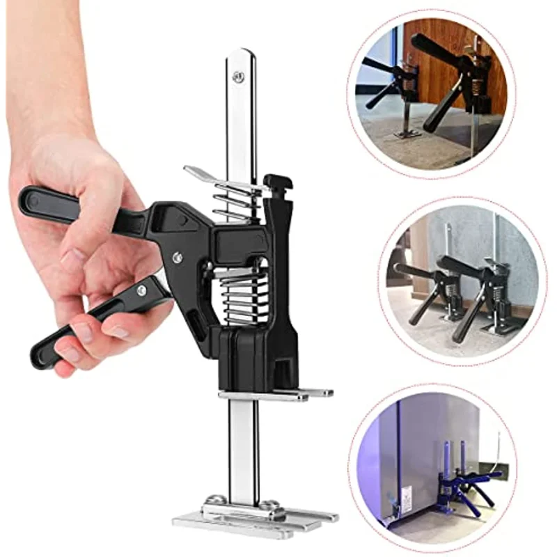Labor-Saving Handle, Arm Tool Lift , Wall Tile Locator,Height Adjustment Lifting Device, Door Panel Cupboard Lifting Jack Lifter 50pcs floor tile leveling system clips leveler adjuster kit for the tile laying fixing flat ceramic wall construction tool parts