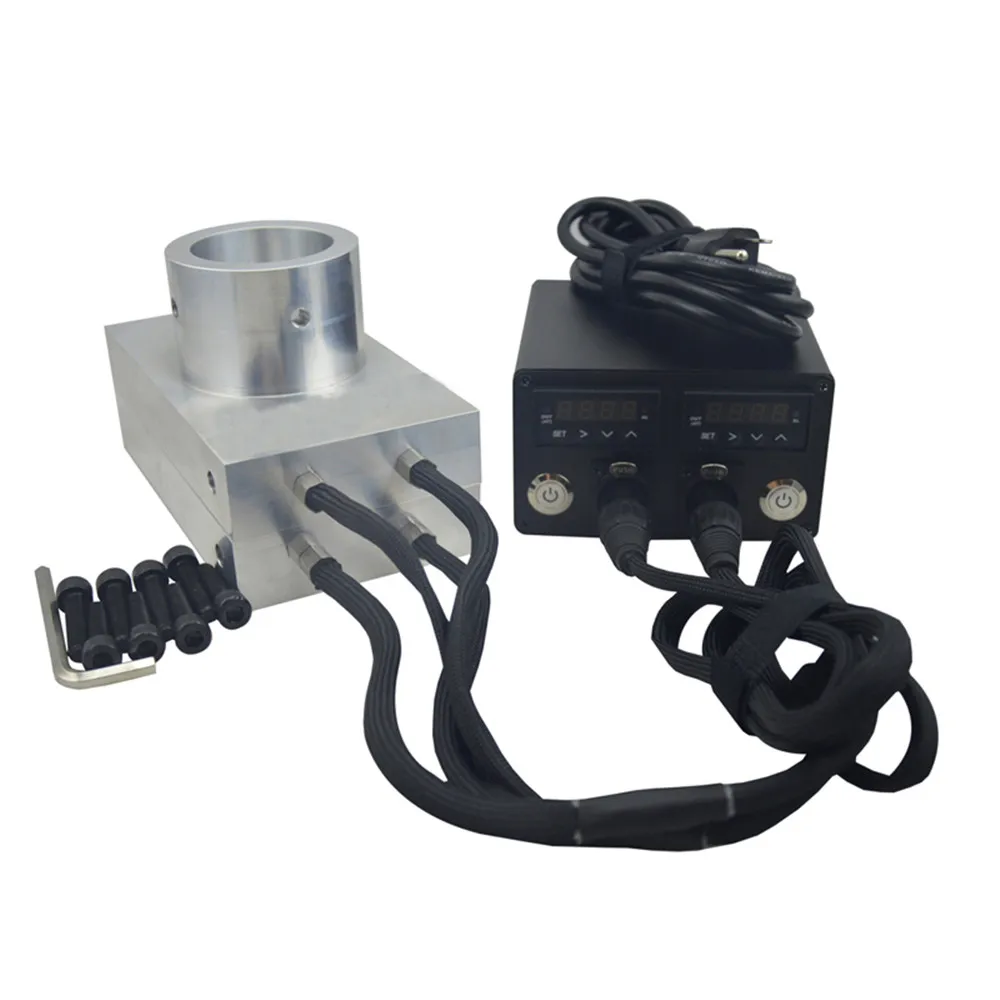 4x7 Inch Rosin Press Plate Kit With 4pcs Heating Rod & Double Pid