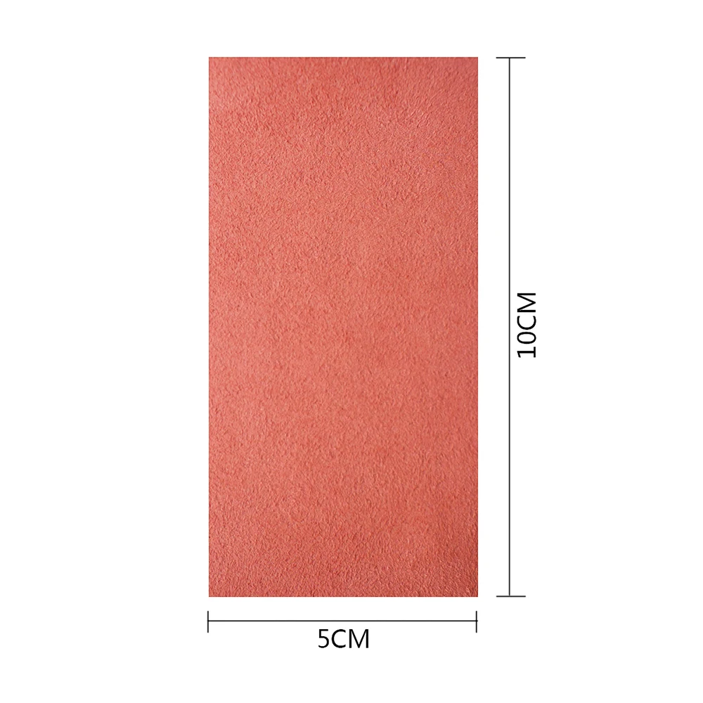 10pcs 10x5cm Suede Felt Cloth for 10cm Squeegee Vinyl Car Wrap Window Tint Scraper Tool Replaceable No Scratch Edge Protect 5