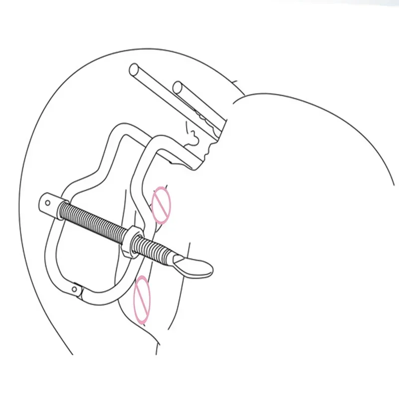Anal Plug Dilator Vaginal Expander Adjustable Dilator Anus Clamp Extender Speculum Vaginal Anal Plug Cleaning Big Butt Plug Sex Toys Male Female Couples Bdsm