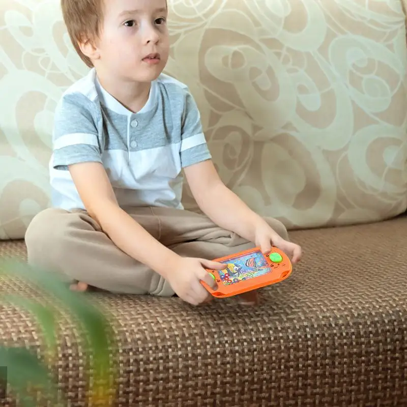Small Toys For Kids Entertaining Water Ring Game Cell Phone Handheld Water Ring Game Developmental Activity For Children Toy 4