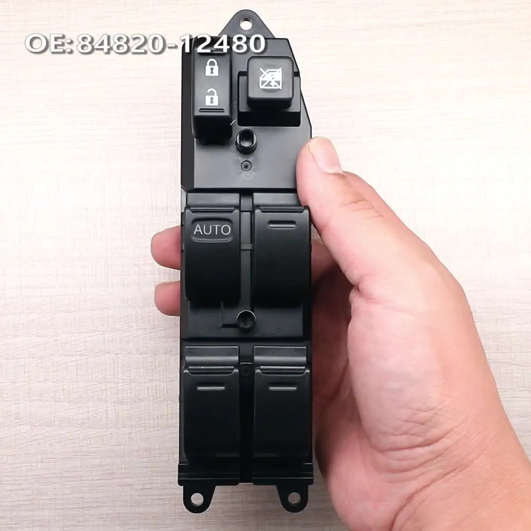 VRVR 84820-12480 Left 84820-12460 Right New Black Plastic Master