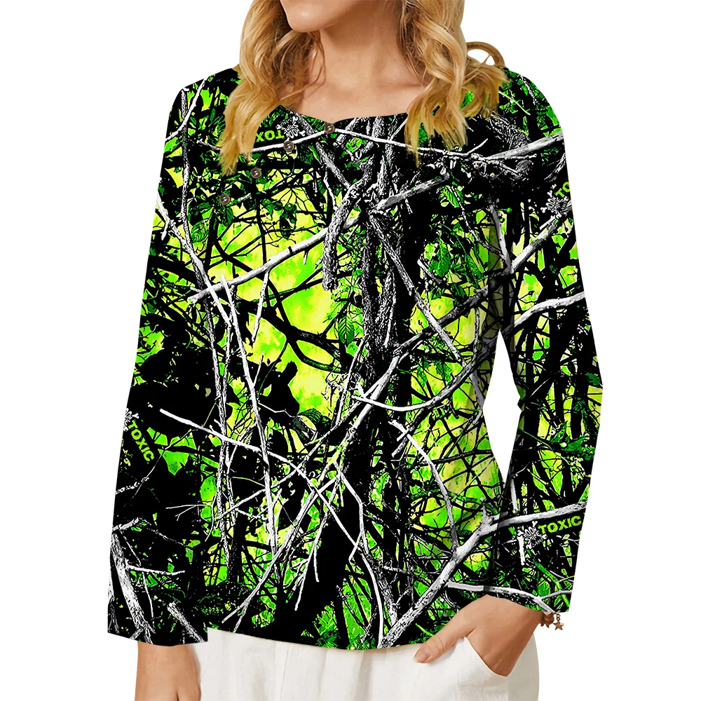 

CLOOCL Women Shirts Polyester Retro Shirt Long Sleeve Blouse Female Tops 2023 Fashion Elegant Woman Clothing Spring Autumn Tops