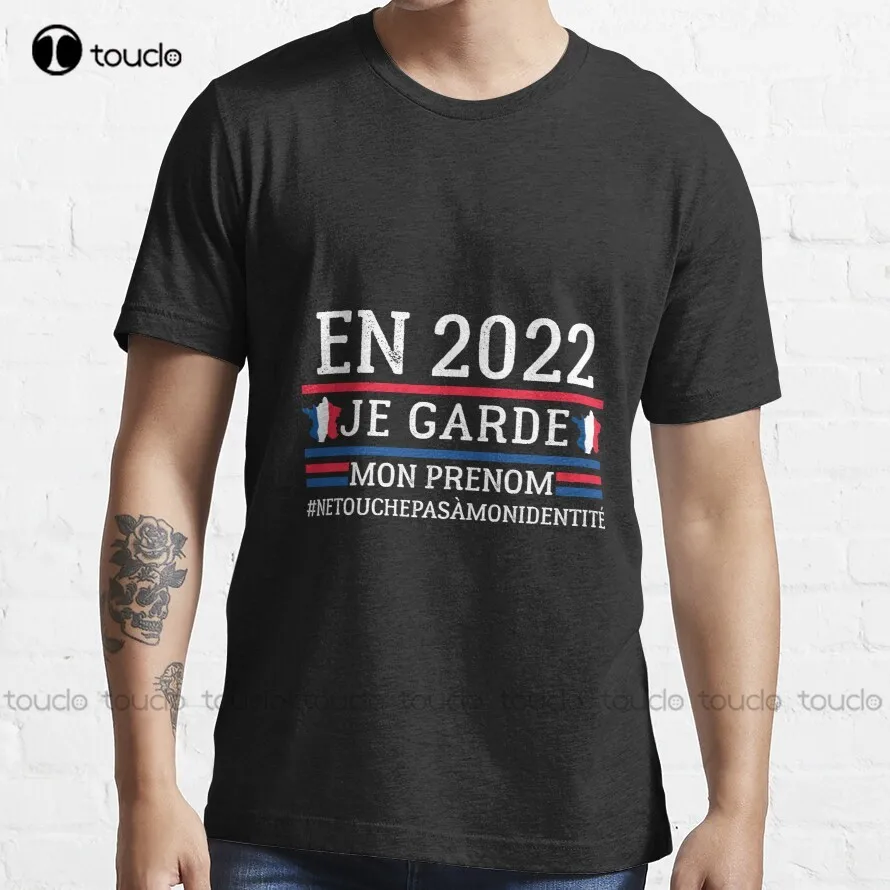 Uomo Non Toccare Il Mio Anti-Zemmour Identità Uomo Anti Zemmour Elezioni Elezioni Elezioni Elezioni T-Shirt Magliette Firmate Xs-5Xl