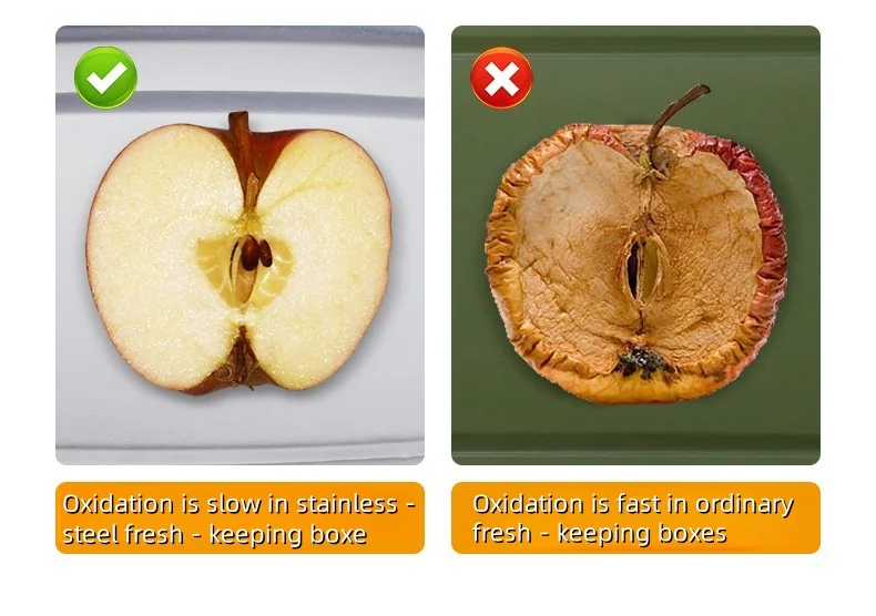 caja para alimentos con bacio de aire, fiambrera para estudiantes, contenedor de almacenamiento de alimentos con tapa, fiambrera Bento, herramienta de acampada para pícnic al aire libre » caja para alimentos con bacio de aire