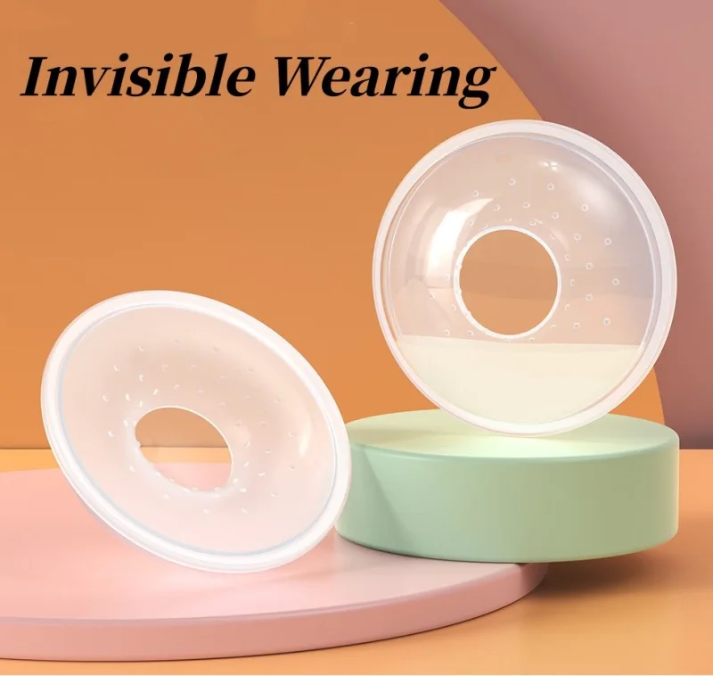 Silicone Breast Collector Wearable Milk Collector Wearable Milk Extractor Breast Milk Collector Breast Milk Extractor Breastfeed 3