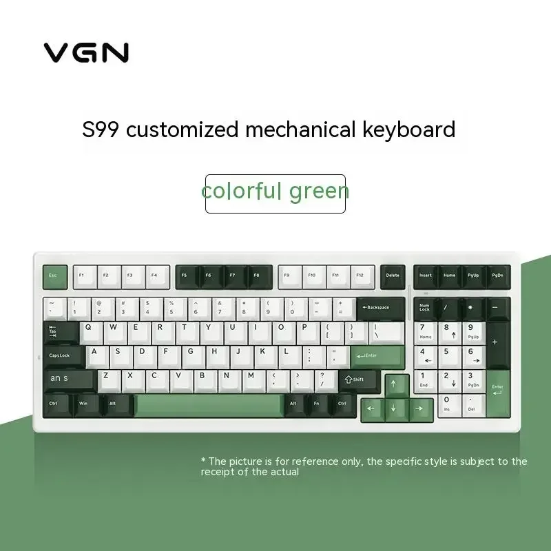 Vgn s99メカニカルキーボード,カスタマイズされたシングルキー 