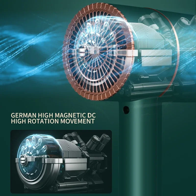 Hair Dryer Household Heating and Cooling Air Anion Hair Dryer For Home Travel Hair Care MIni Portable Power HairDryer Blow 3