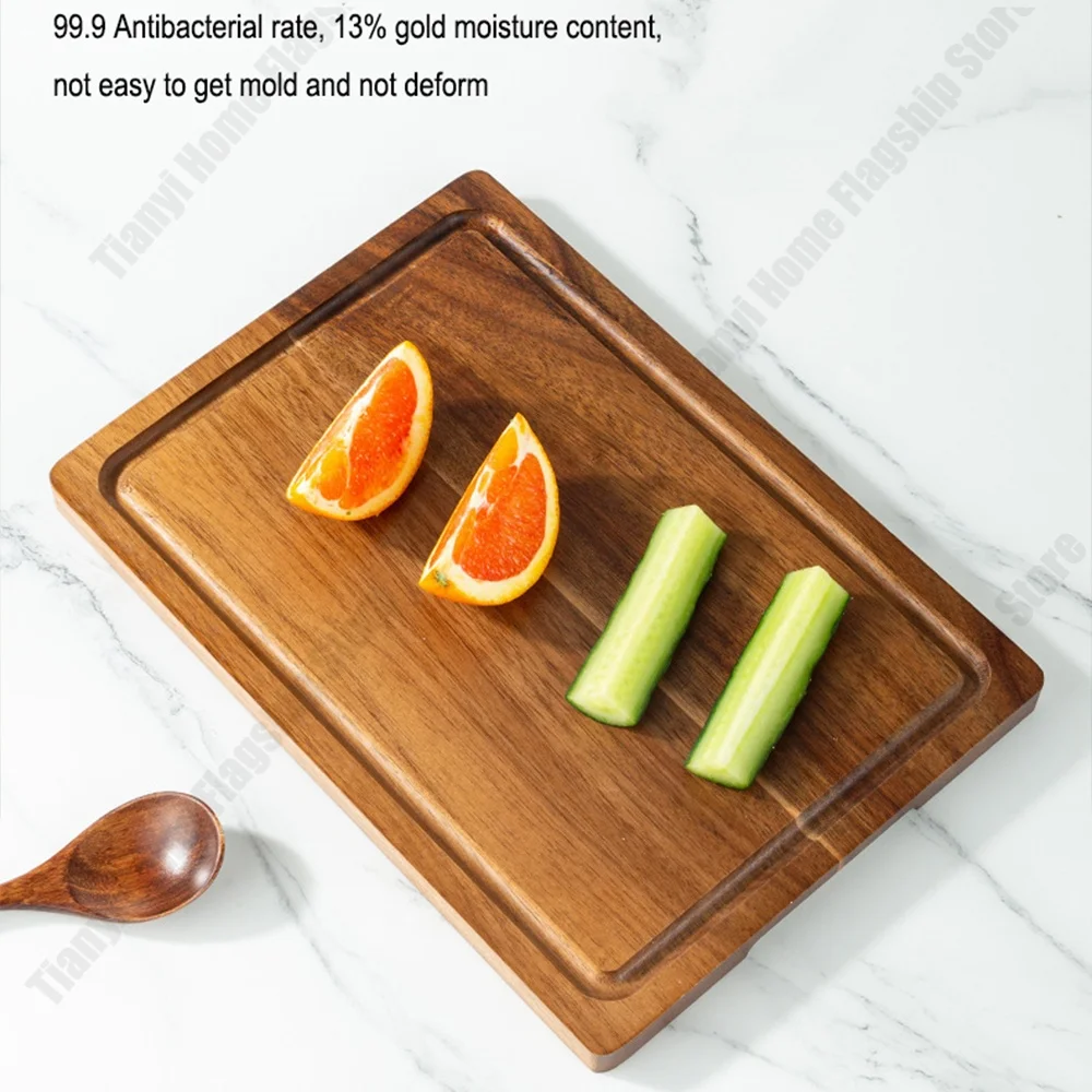 Acacia Wood Cutting Board – Thickened Large Chopping Board 2