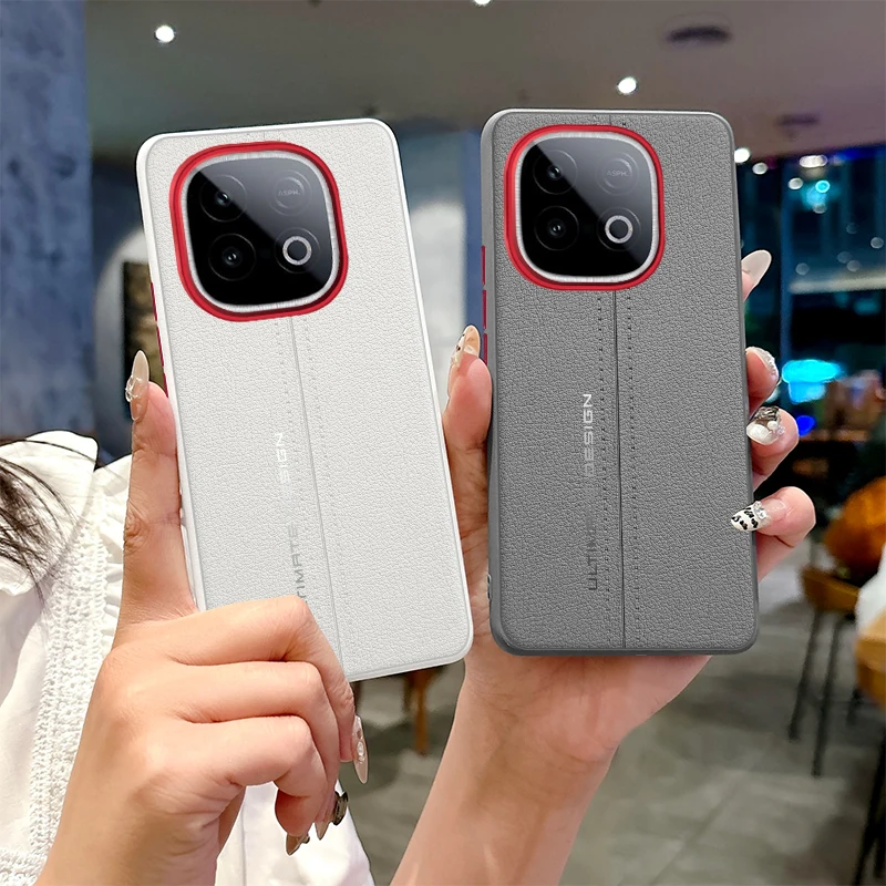 Business PU Leather + Soft TPU Edge Ultra Thin Phone Case