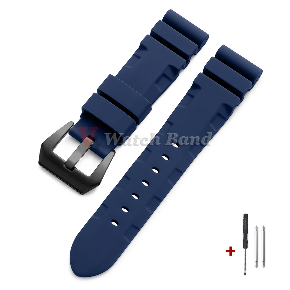 Premium Silicone Rubber Watch Strap - Soft Sport Bands