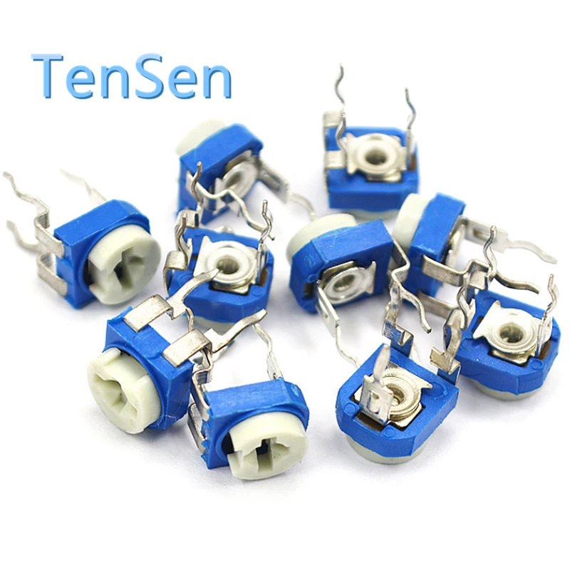 Trimmer Potentiometer Trimpot Variable Resistor RM065 RM-065 Series 100 200 500 1K 2K 5K 10K 20K 50K 100K 200K 500K 1M Ohm 20pcs