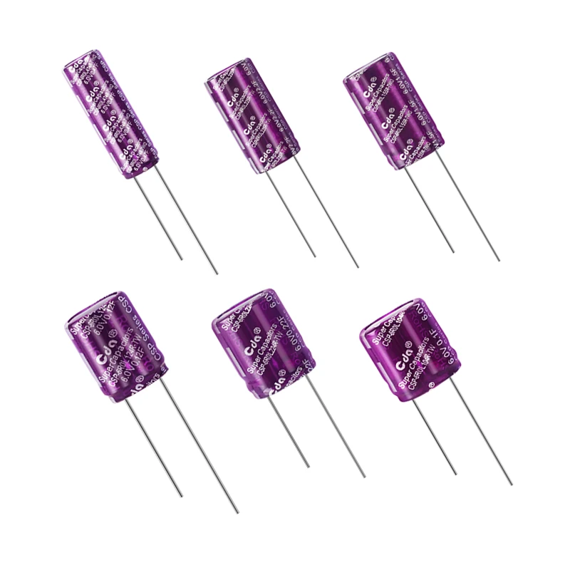 

CSP Super Capacitors CDA 6V 0.1F CSP-5R5L104R-TW Farrah SuperCapacitors