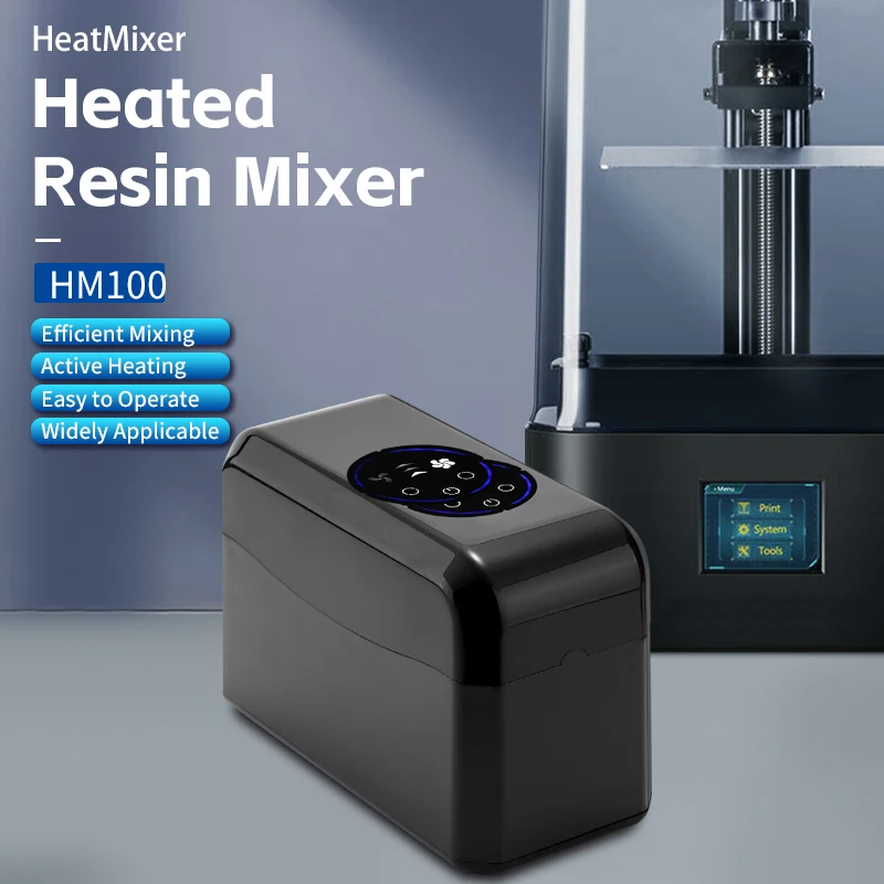 Resin Mixer Heatable HM100 3D Printing Light Curing Resin Printing