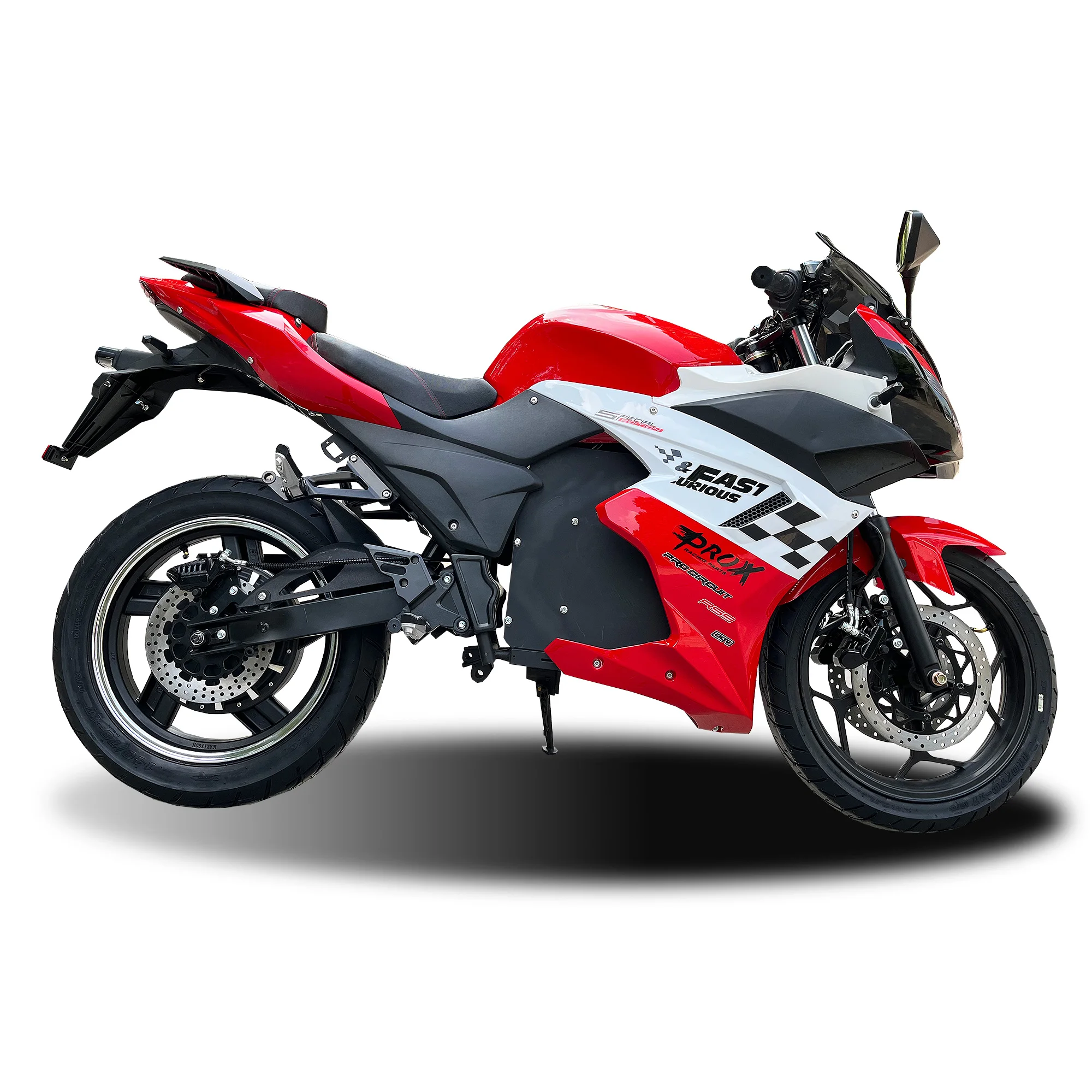 

Factory Direct Motocicleta Electrica 72V 5000w Sport Racing Electric Motorcycle