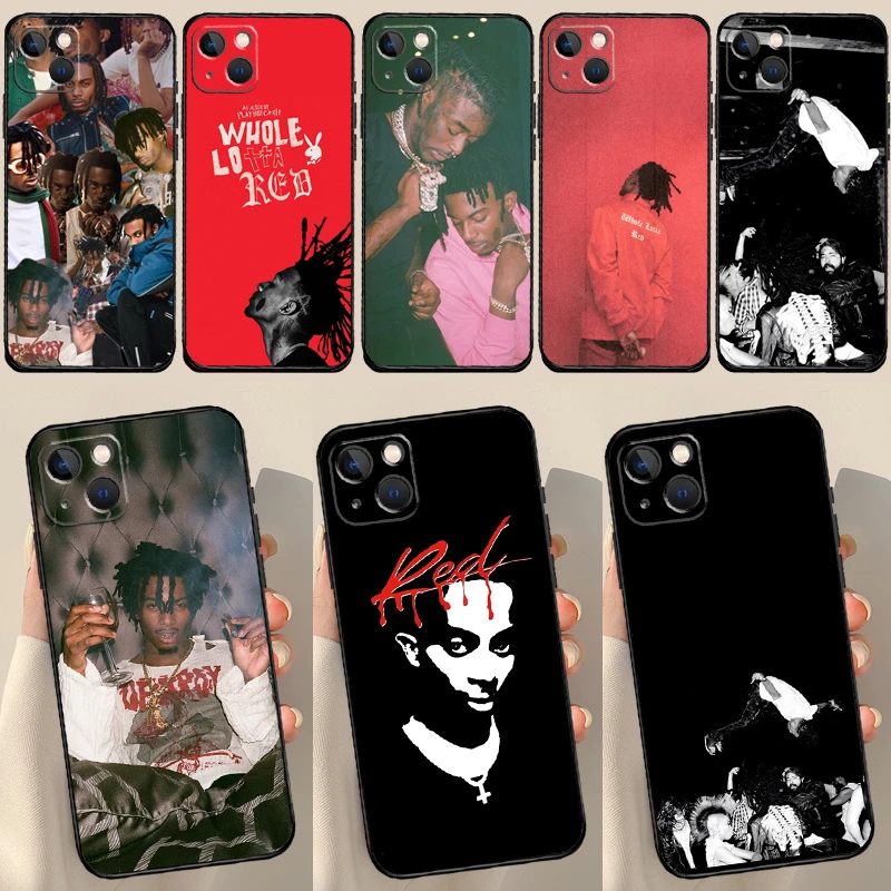 Rapper Playboi Carti Case For iPhone 13 12 Pro Max Mini 6S 7 8 Plus SE 2020 X XS MAX XR 11 Pro Max Cover Case 13 mini case