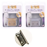 Replacement Steel and Plastic Blade Set T-Outliner Blade Replacement for ANDIS GTX Detail Trimmer for Electric Hair Clipper 1