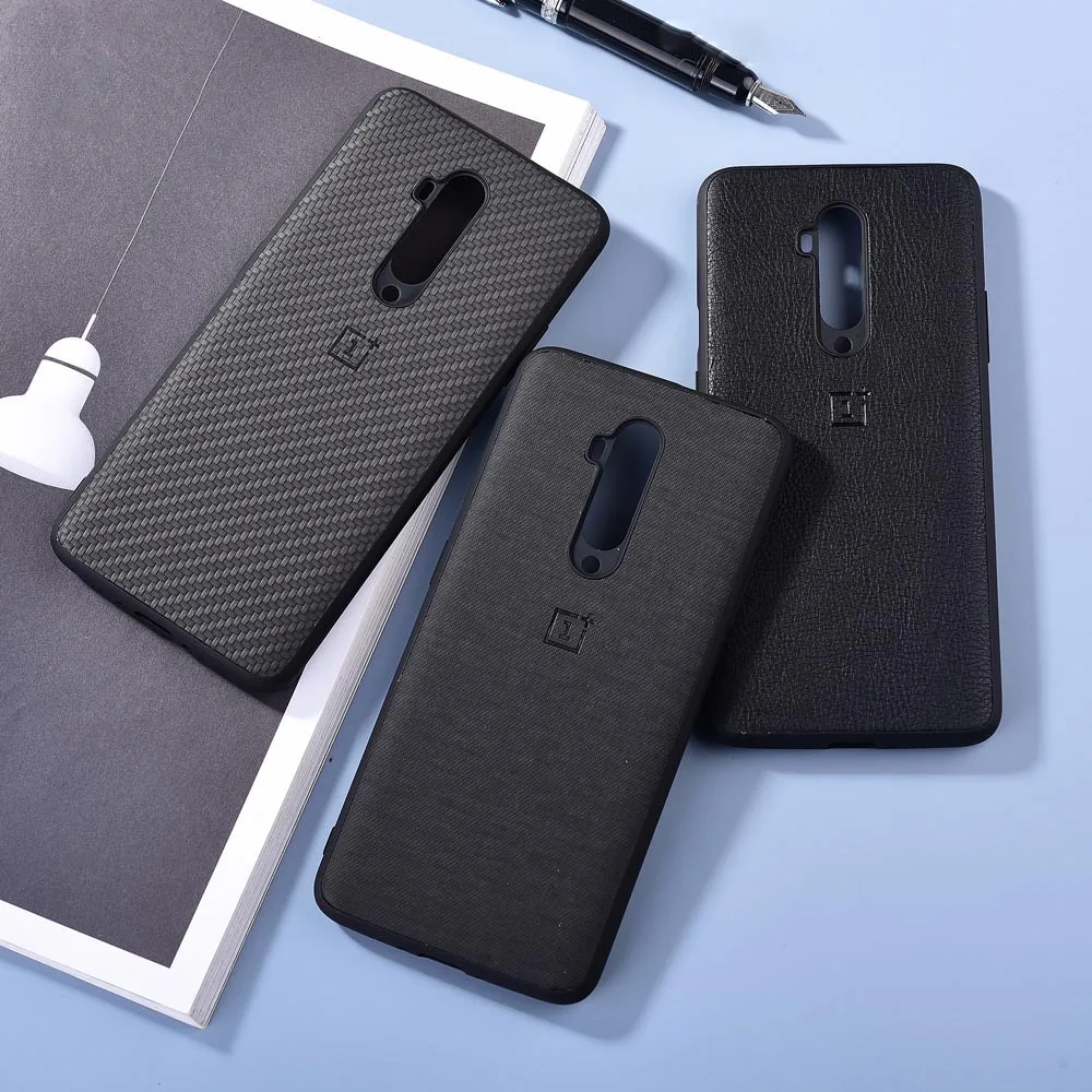 Cover In Carbonio Morbida Per OnePlus 9 Pro, Nord N100, N10 – Antigraffio E Anti-impronte (Navy/Red/Black)