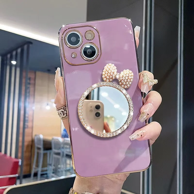 Luxury Square Phone Case For iPhone 12 11 Pro Max XR 7 8 Samsung S20 Huawei  P30