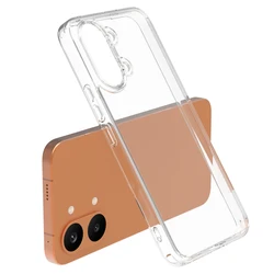Magnetic Crystal Clear Anti - Scratch Ultra - Thin Case - PC+TPU Transparent Cover for Redmi Turbo 5 (No Magnet - Clear)