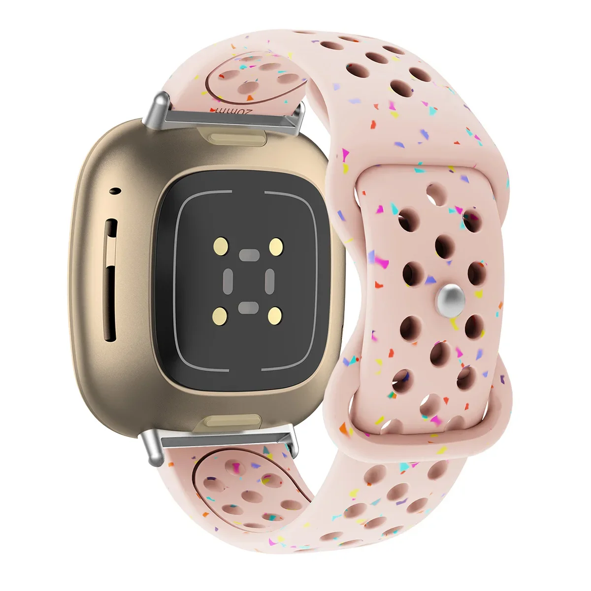 Elastic Eco-Friendly Silicone Sport Strap in Jelly Colors - Smartwatch Accessories