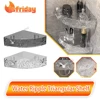 Water Ripple Triangular Shelf High Value Corner Bathroom Shelf Bathroom Shelf Corner Space Storage Rack 1