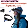 Mini Camera First Perspective Moving Camcorder Built Battery Action Cam Wave Hand Induction Video Recorder 1080P Small Bodycam 2
