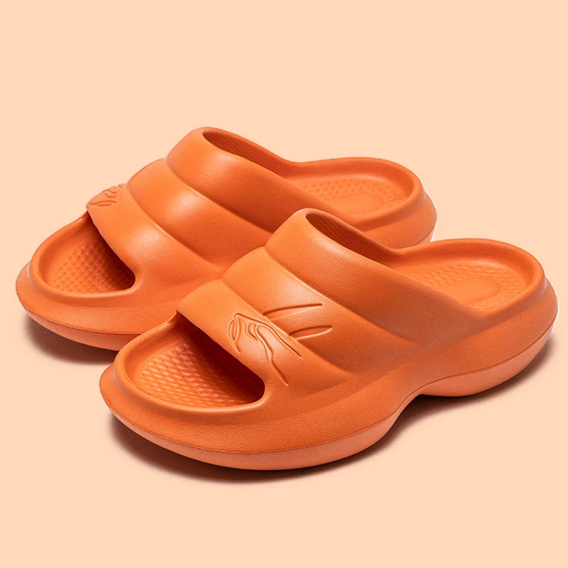 2022 New outer wear men's and women's sandals Non-slip platform 5CM soft home slippers Bathroom Garden Beach Footwear |