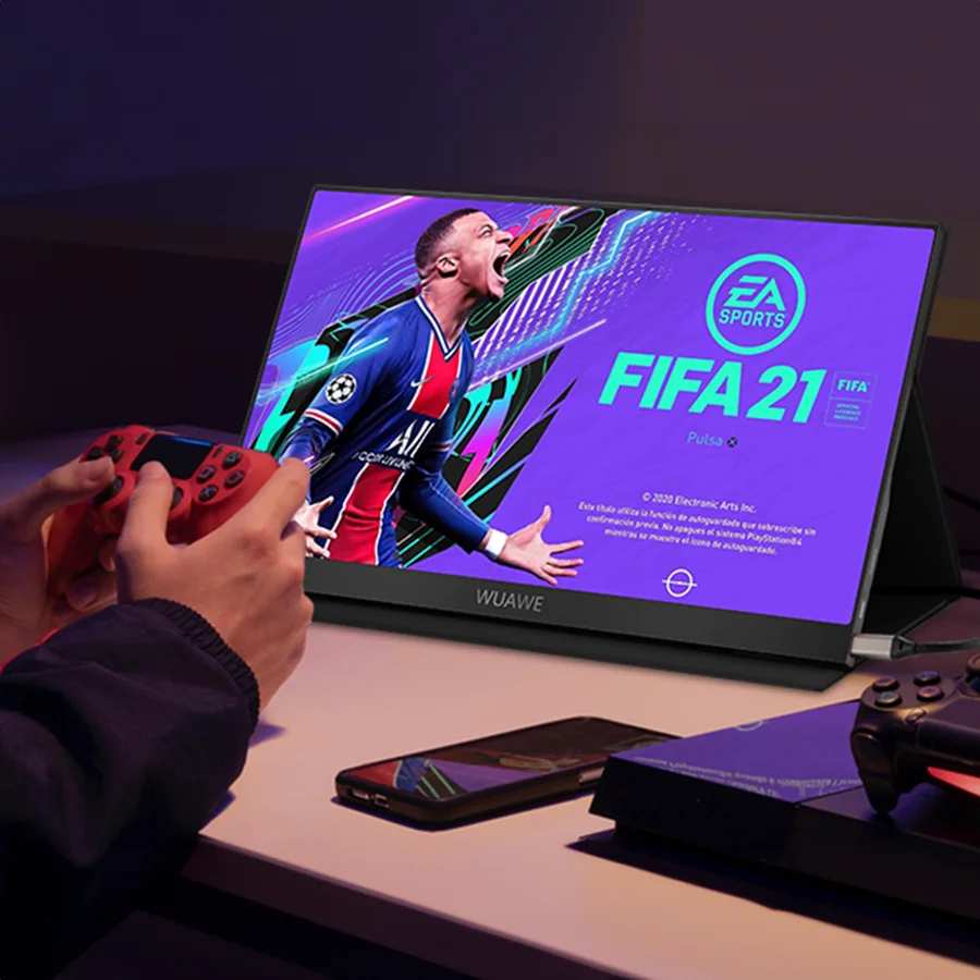 Portable 2.5K Gaming Monitor 16 Inch USB C HDMI