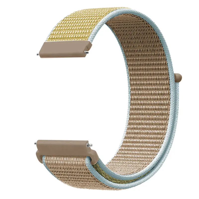 22mm 20mm Nylon Loop Strap for Samsung Galaxy Watc...