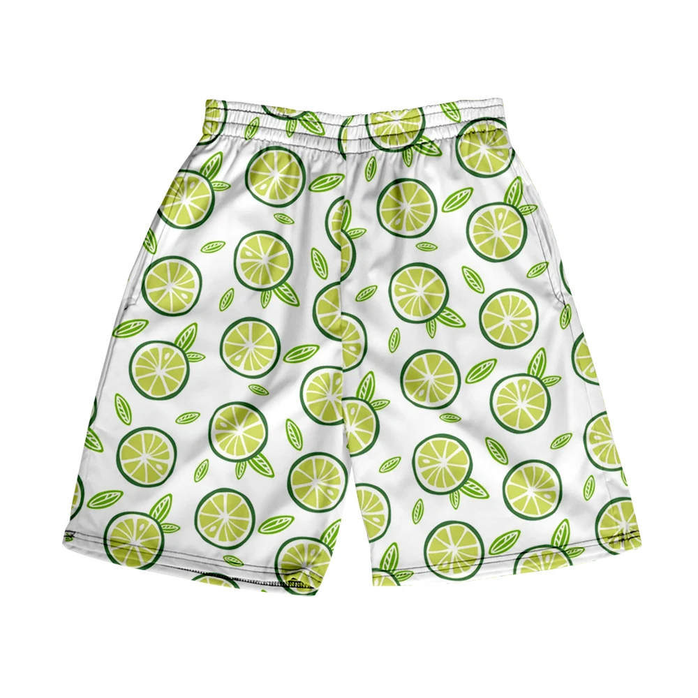 

Пляжные шорты Мужская и женская одежда 3D цифровая печать повседневные шорты модные трендовые штаны для пар 17