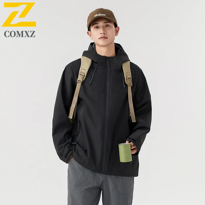 EiAO Jacket  Couple's Lightweight Windproof Waterproof Breathable Outdoor Coat for Hiking Camping Fishing Durable Spring Wear