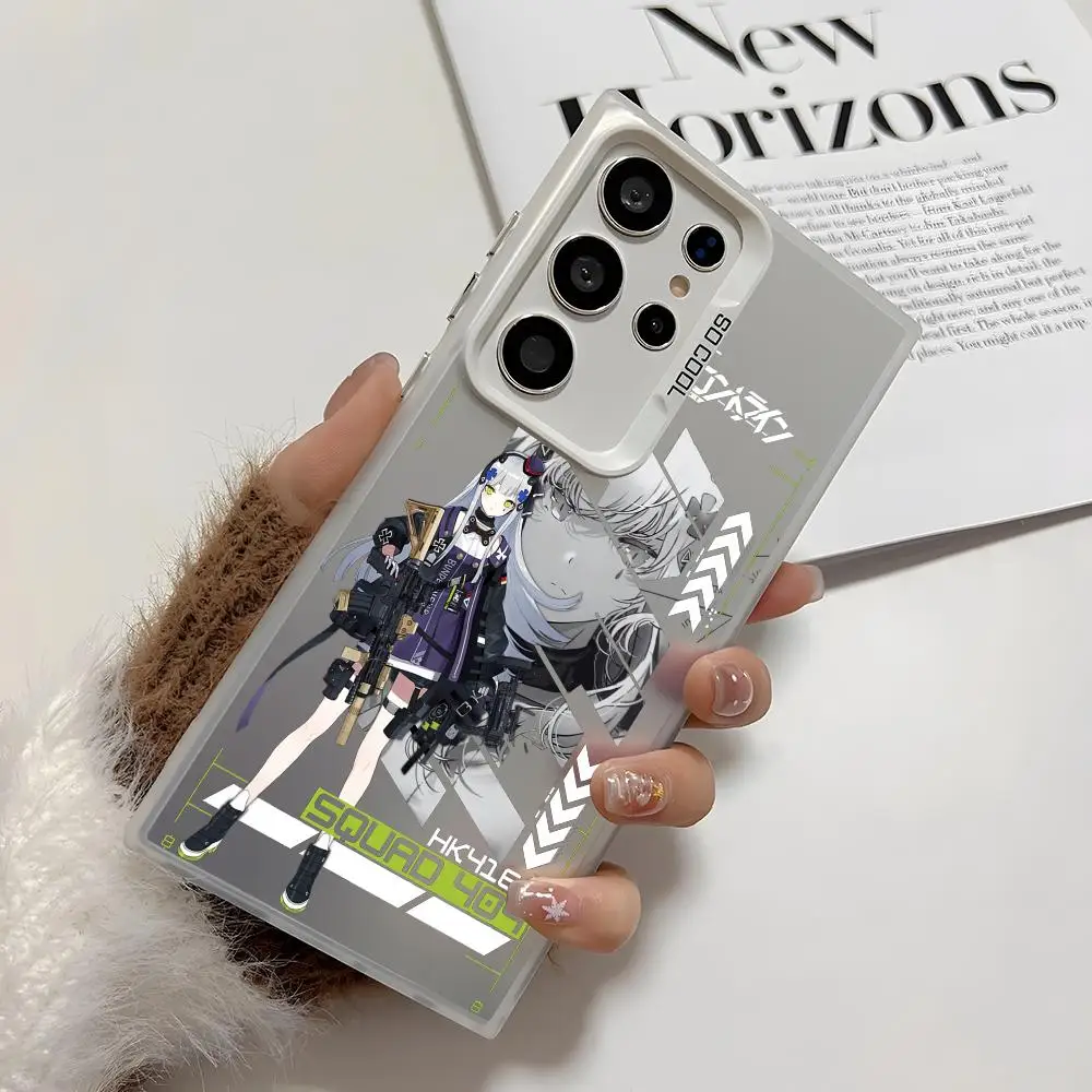 Shiny TPU Shockproof Anime Girls Phone Case