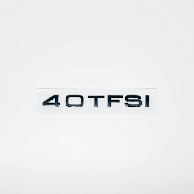Letras de numeros ABS Q2 Q3 Q4 Q5 Q6 Q7 Q8 35 45TFSI 2,0 T 30 40 50 TDI 엠블럼 파라 아우디 시리즈 Q 가드바로스 드 코체 페가티나