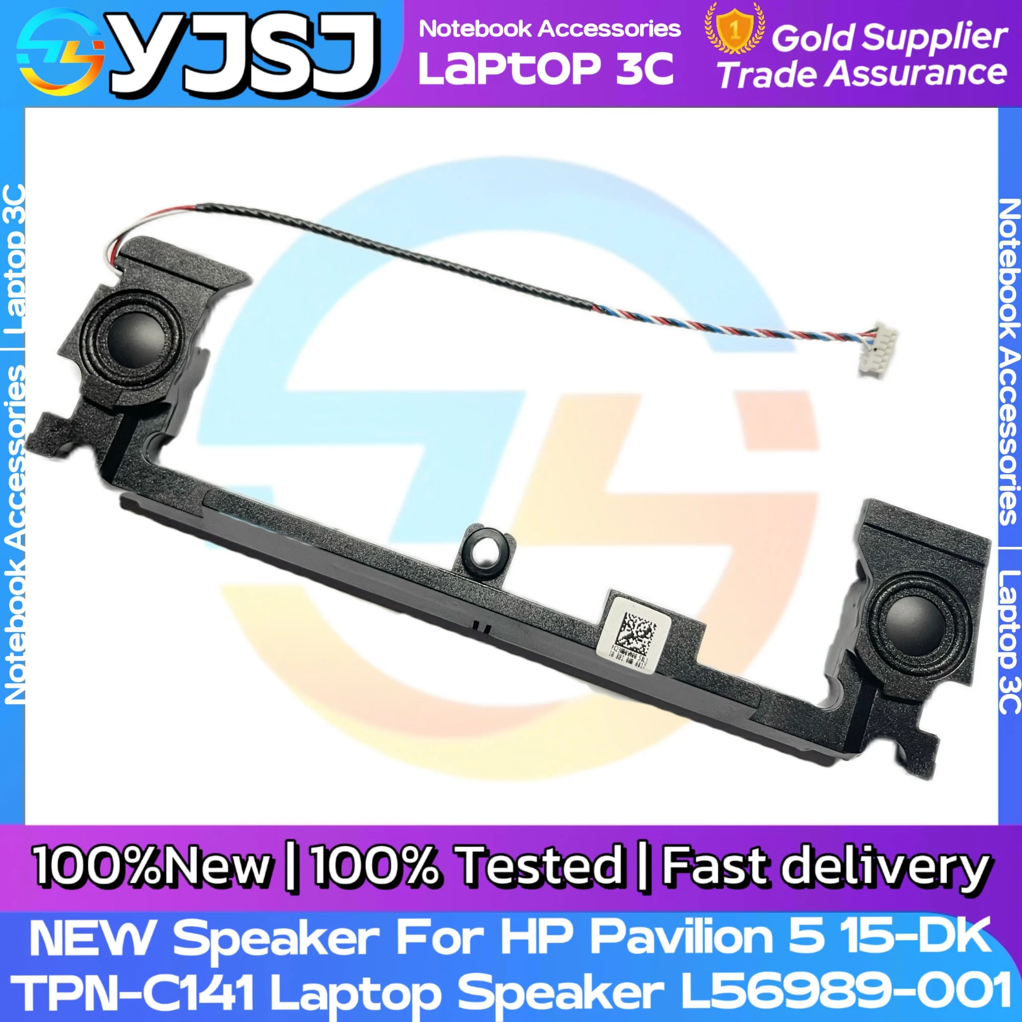 Original for HP Pavilion GAMING 5 15-DK TPN-C141 L56989-001 Built In Laptop Speaker laptop speaker