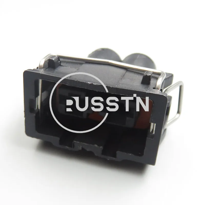 

1 Set 2 Pin Automotive Socket Starter Sound Horn Connector 15363600 357951772 For VW 357 951 772