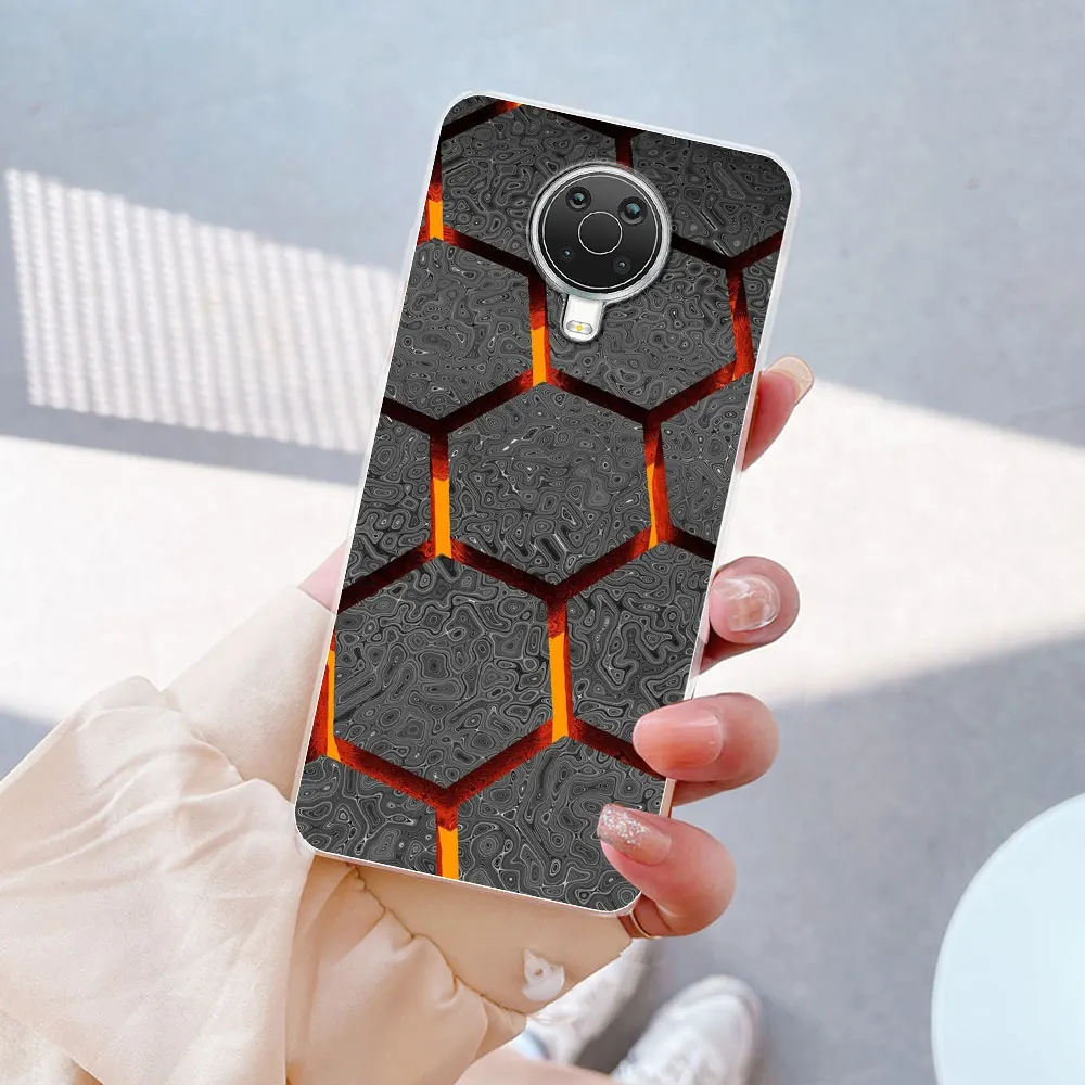 Elegant 6.52 Marble Clear TPU Silicone Soft Case - Flexible Protective Cover