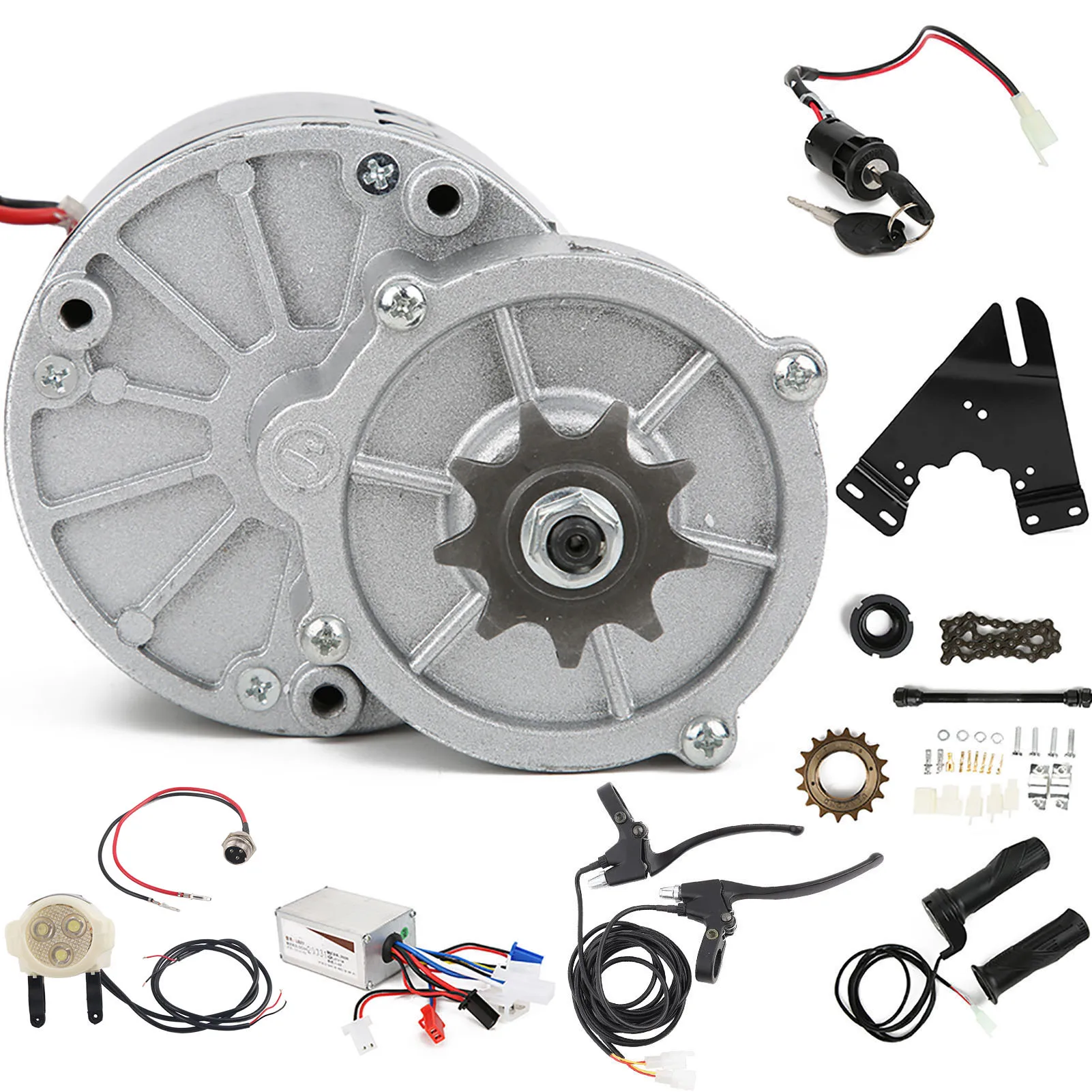 Electric Conversion Kit /Set Conversion Accessory for Electric E-Bike Kit 24V250W Easy Installation