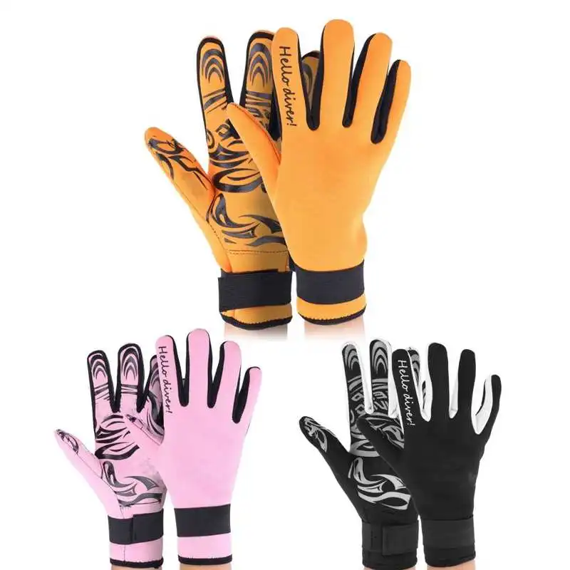 2mm Neoprene Diving Gloves Professional Scuba Diving Gloves Warm Non-slip Snorkeling Equipment for Surfing Kayak Spearfishing 3