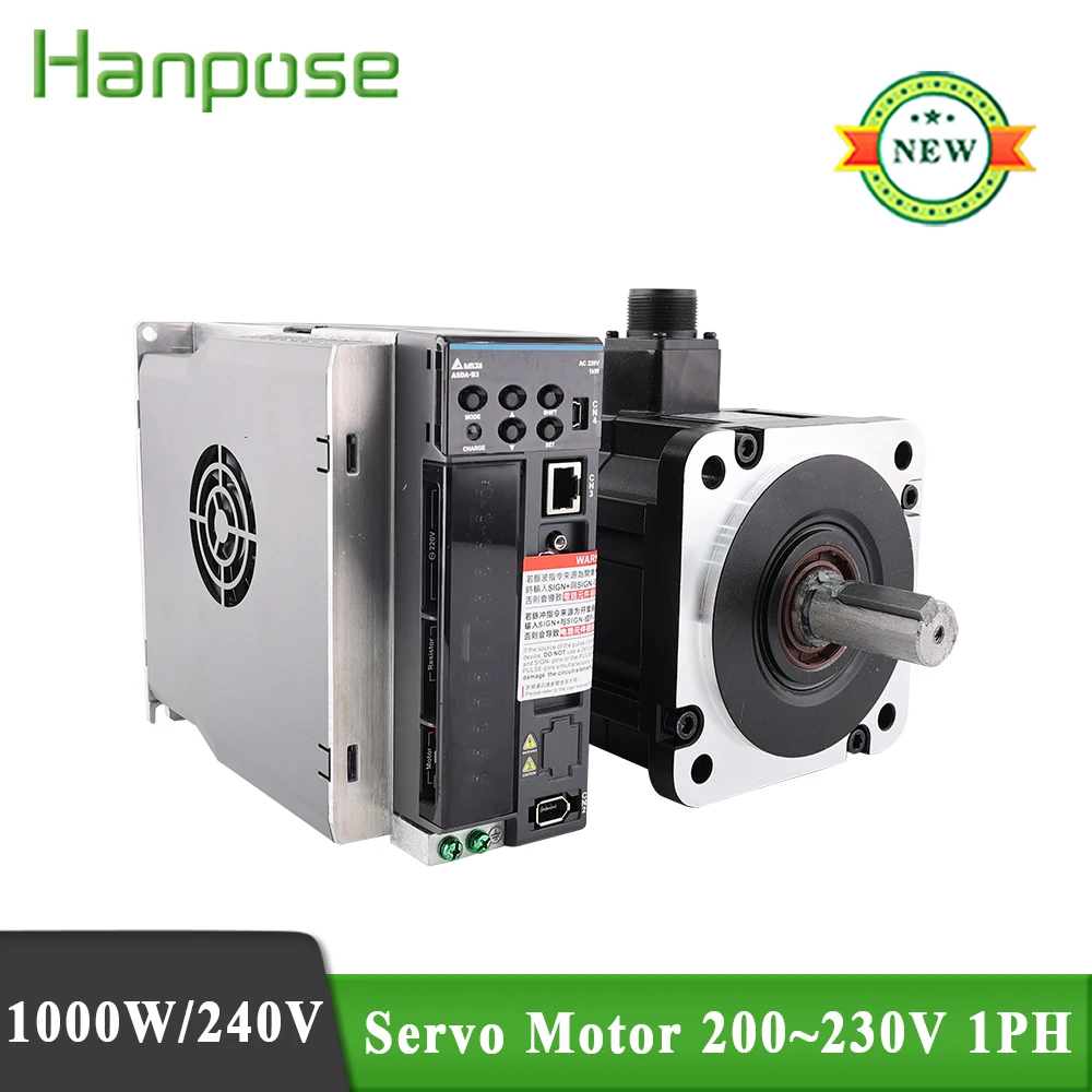 Delta Servo Motor Kit 1kw ASDB31021L + ECMB3ME21310RS1 17bit