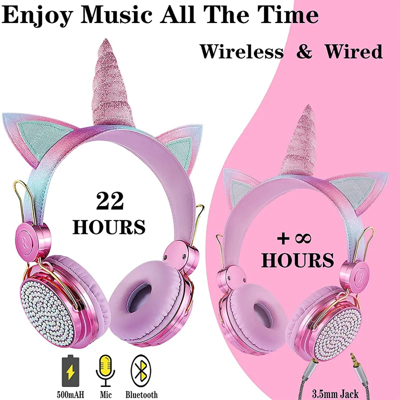 Toddler Headphones For Year Old BlueFire Kids Headphones With