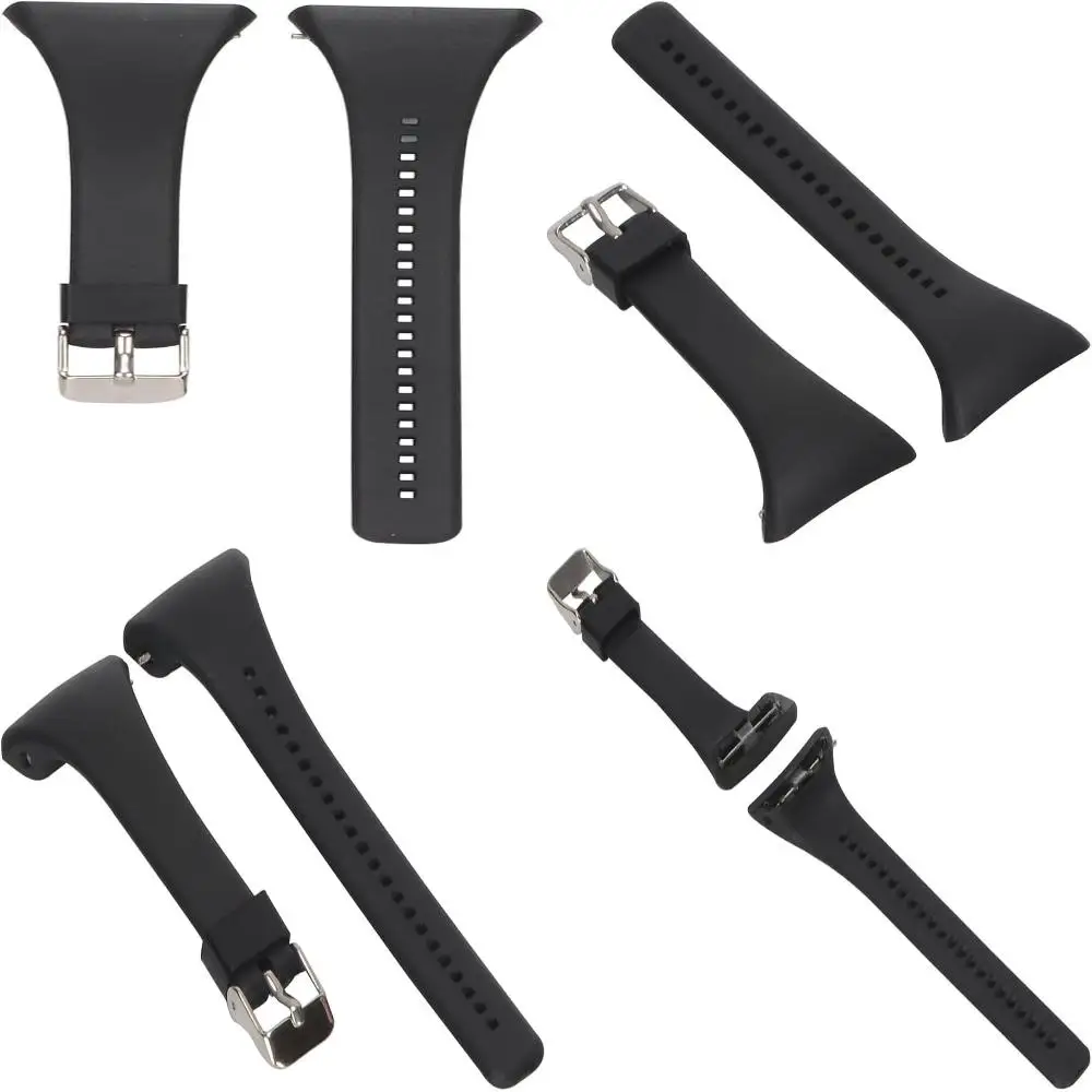 Enhance your Heart Rate Monitor Smartwatch with a Luxurious and Stylish Silicone Bracelet for Unbeatable Comfort-Elevate your