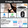 Smart Wristband Wearable Fitness Multi-Sport All-Day Automatic Continuous Monitoring Health Data Improve Sleep Stress Wellness 6